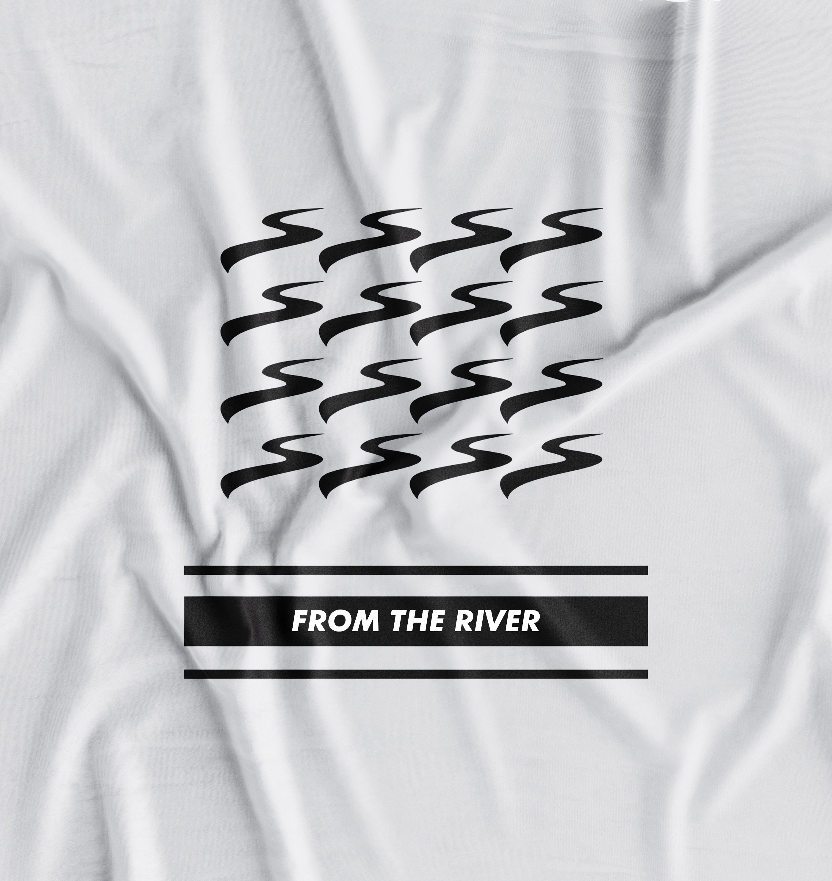 from the river